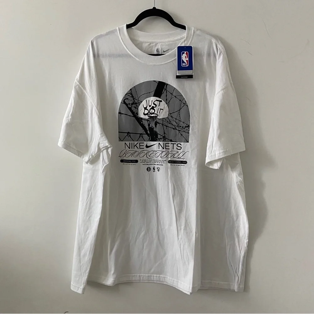 Men's Nike Brooklyn Nets Courtside Max90 T-Shirt Size 3XL